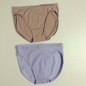 Set of 2 Victoria's Secret soft briefs, high rise